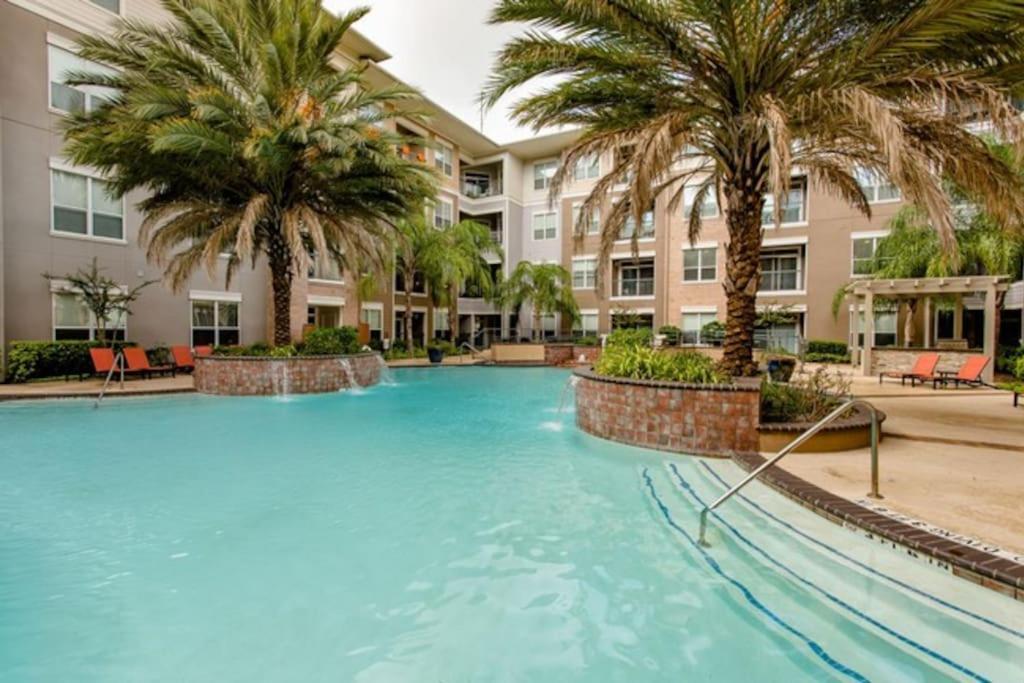 Resort-Style Pool, Gym/Garage, 1Br, Medical Center Houston Exteriör bild